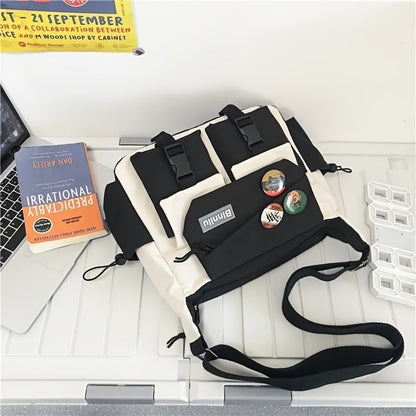 Laptop Bag – Nylon, Large Capacity, Adjustable Strap, for Travel & Work | Bag Vero – detail view 9