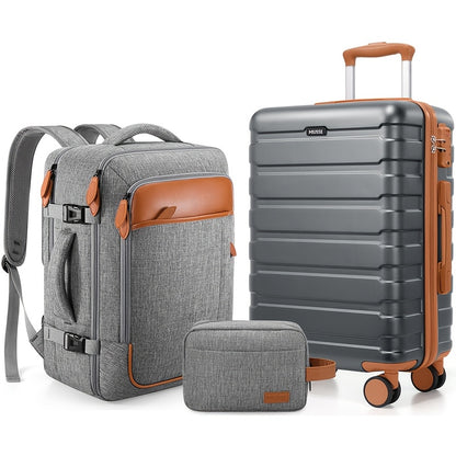 Travel Toiletry Bag – 3 Piece, 20 Inch, TSA Lock | Bag Vero – detail view 23