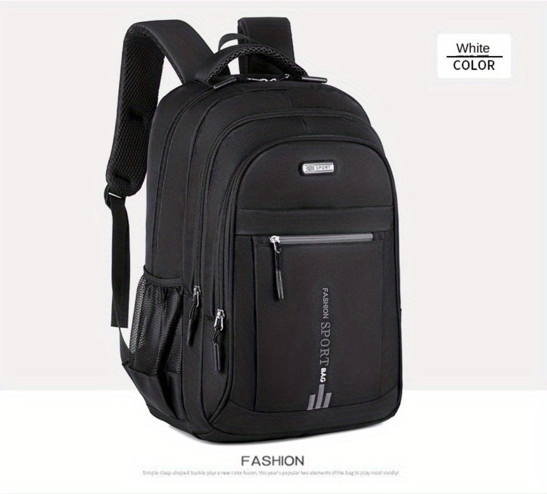 Men's Large Capacity Business Laptop Backpack, Travel and Sports Bag for Women