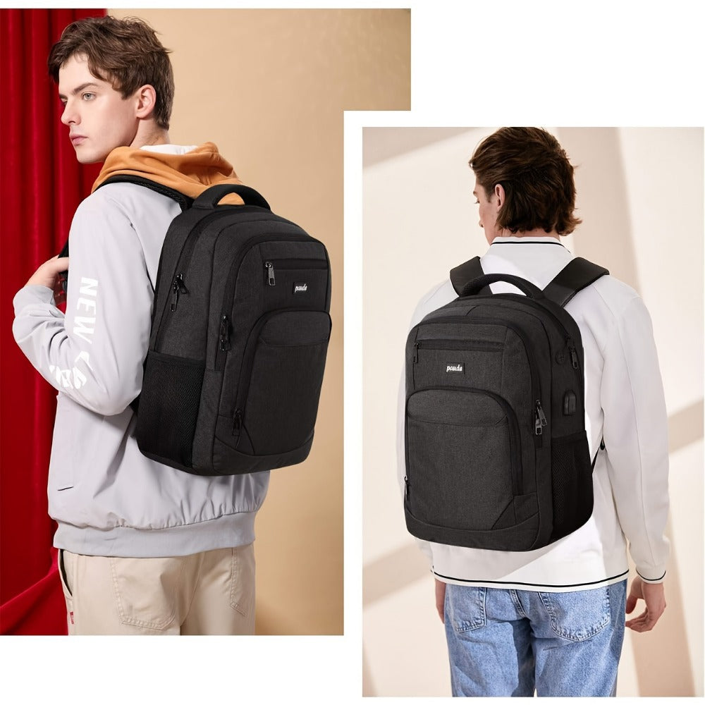 Laptop Backpack – 9 Colors, 15.6 Inch, USB Charging, for Travel & School | Bag Vero – detail view 17