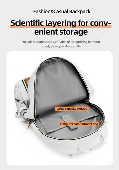 Laptop Backpack – Large Capacity, Waterproof, Multi-Pocket, Adjustable Strap | Bag Vero – detail view 13