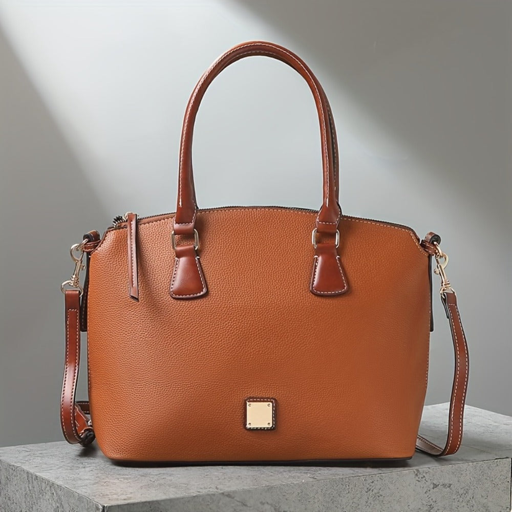 Crossbody Bag for Women – Textured Satchel Vintage Western Colorblock | Bag Vero – detail view 7