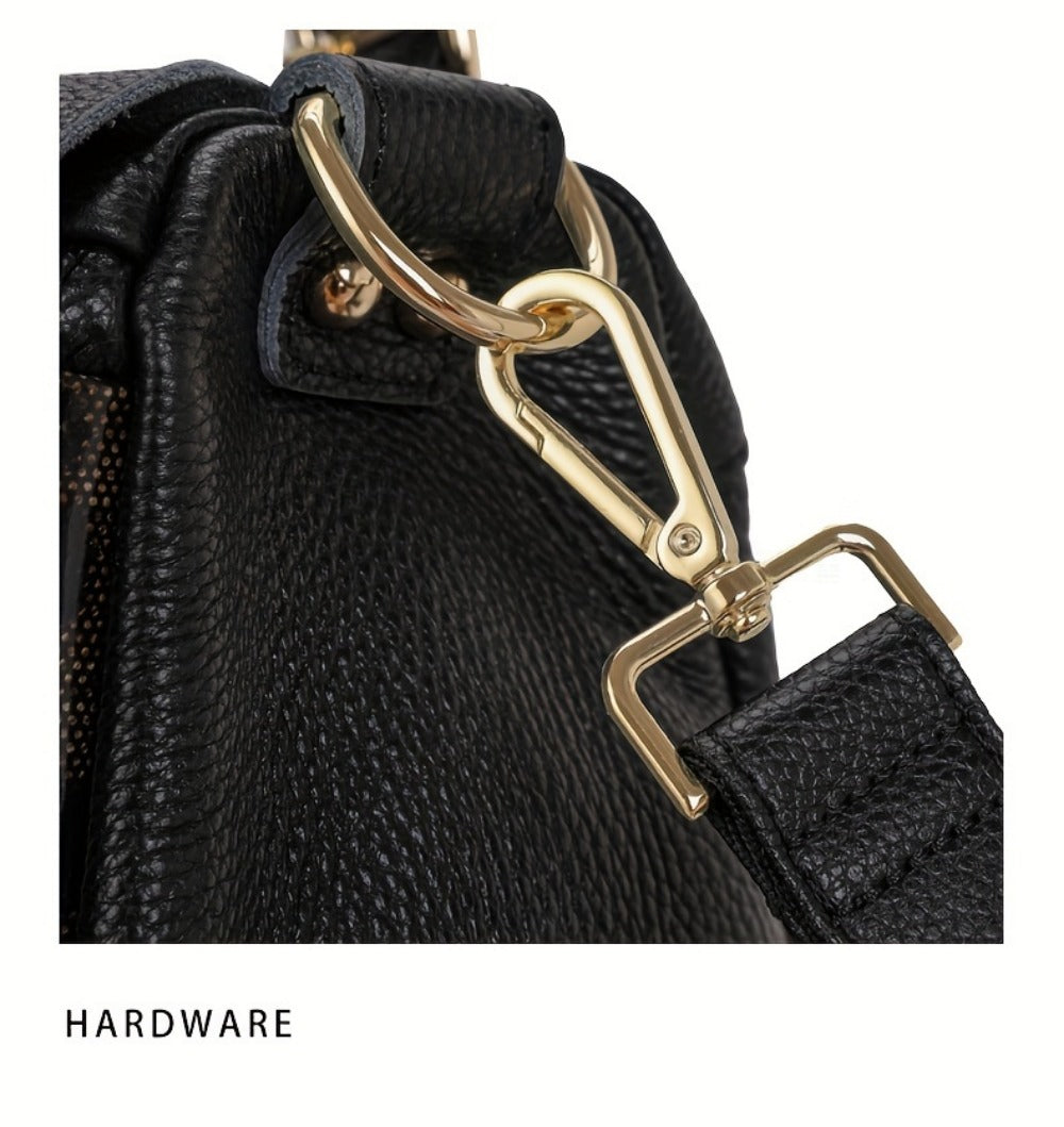 Crossbody Bag for Women – Genuine Leather, Genuine Leather Boston Top Handle | Bag Vero – detail view 26