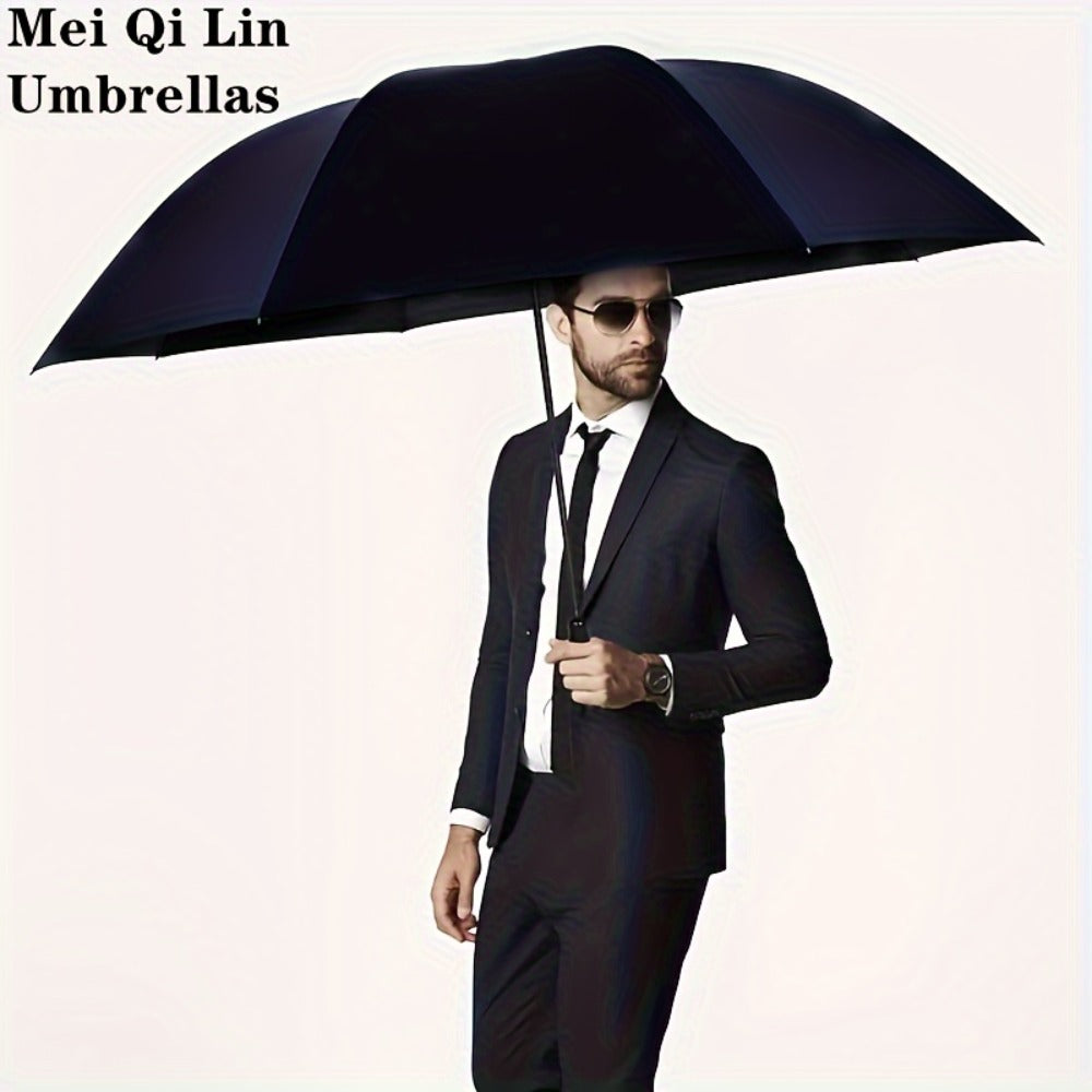 Reinforced Windproof Umbrella, Sturdy And Durable Sunshade Umbrella, Suitable For Both Men And Women