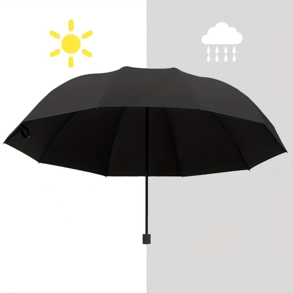 Reinforced Windproof Umbrella, Sturdy And Durable Sunshade Umbrella, Suitable For Both Men And Women