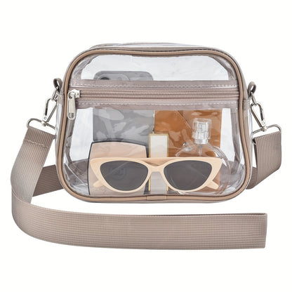 Crossbody Bag for Women – PVC, Clear, Transparent, Adjustable Strap | Bag Vero – detail view 12