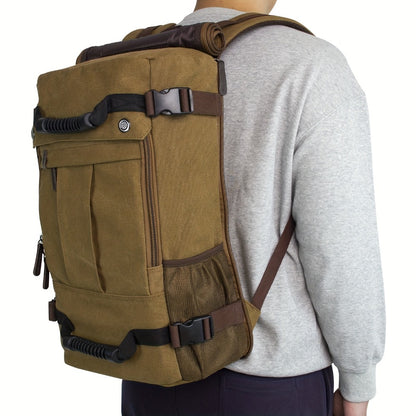 Laptop Backpack – 23.8L, 17 Inch, Canvas, Large Capacity | Bag Vero – detail view 9