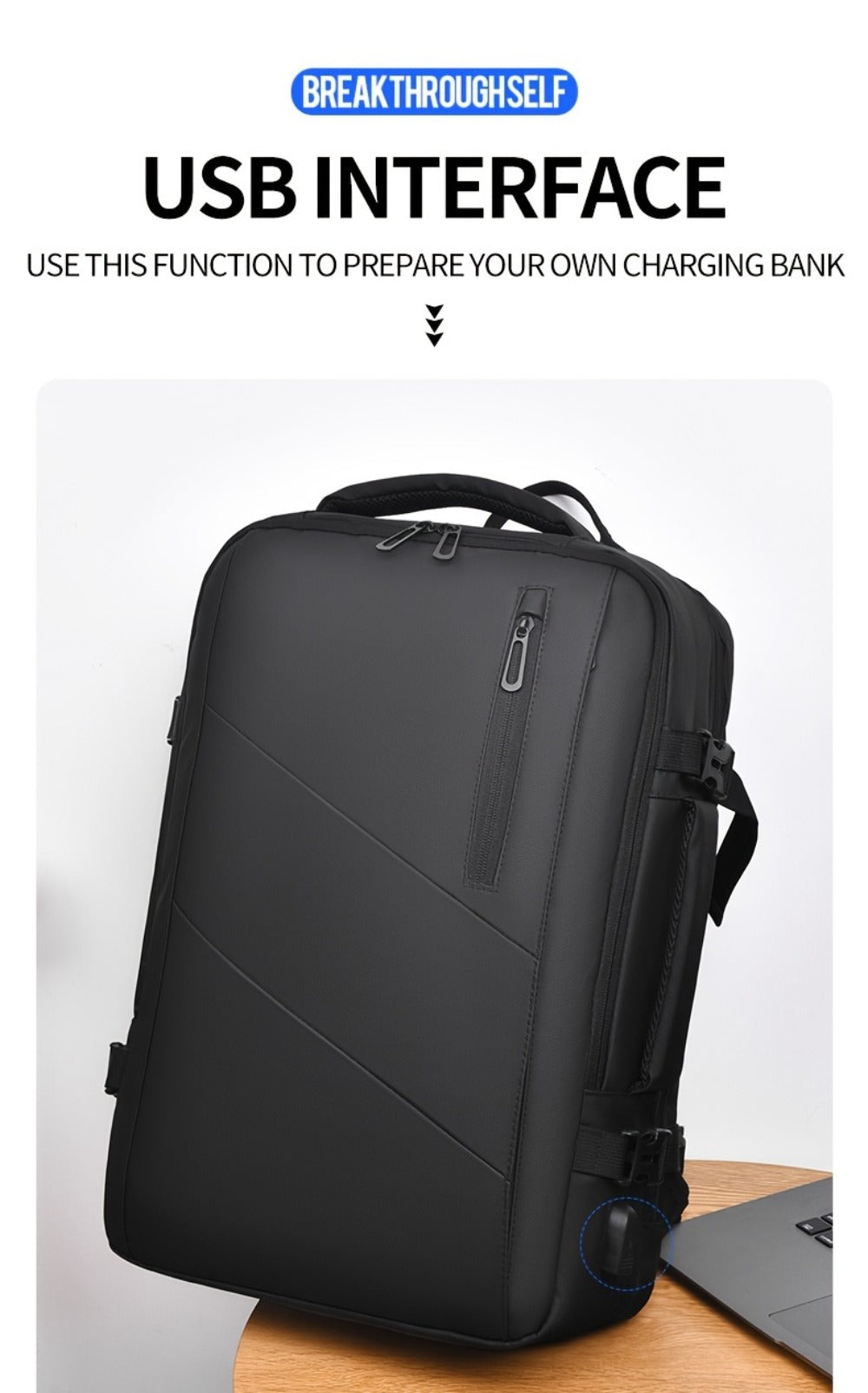 Outdoor Exploration, New Versatile Travel Bag, Portable Hiking Backpack Luggage Bag, Spacious Multi-Pocket Stylish Backpack for Business Travel And Commuting, Travel Backpacks