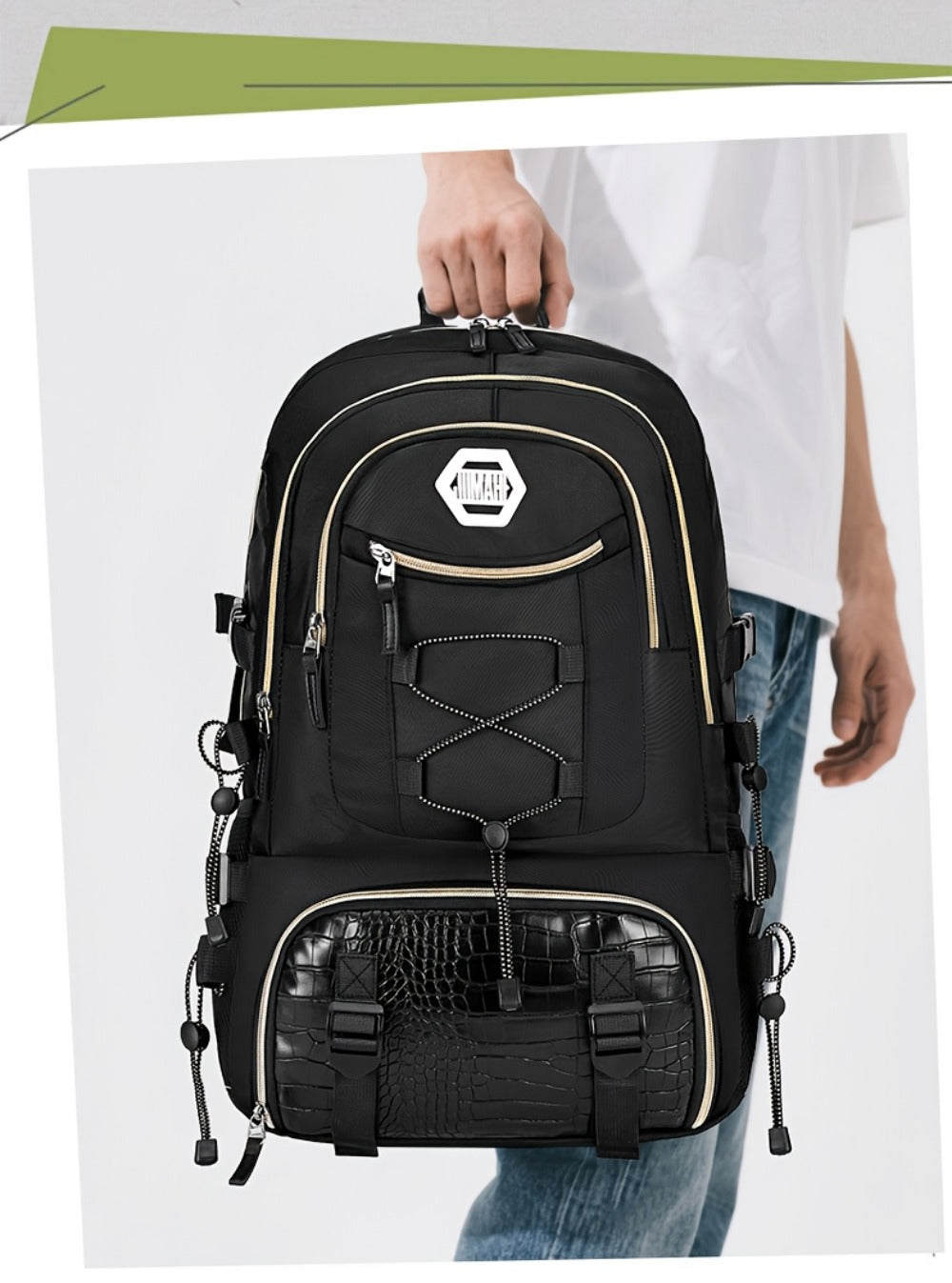 Travel Backpack – USB Charging, Large Capacity, for Travel & Work | Bag Vero – detail view 22