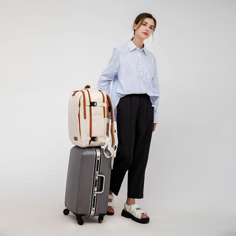 Laptop Backpack – Expandable, for Travel & School | Bag Vero – detail view 19