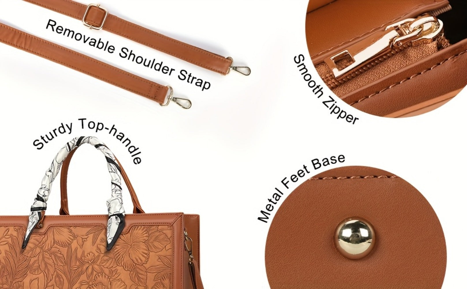 Laptop Bag – 15.6 Inch, Lightweight, Large Capacity, Adjustable Strap | Bag Vero – detail view 16
