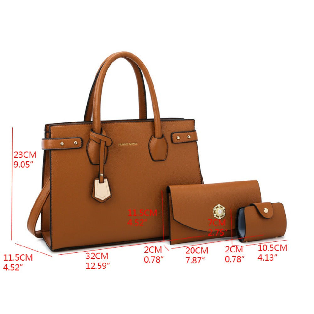Crossbody Bag for Women – 3-Piece, Large Capacity, for Work & Everyday Use | Bag Vero – detail view 19