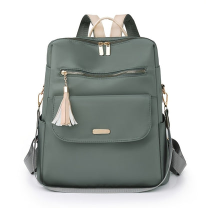Stylish Teenager'S Anti-Theft Backpack: Handheld/Backpack Carry Options, Suitable for Casual Outings & Campus Use, Practical & Versatile - A Top Choice for Holiday Gifts, for Teenager, For Teenager