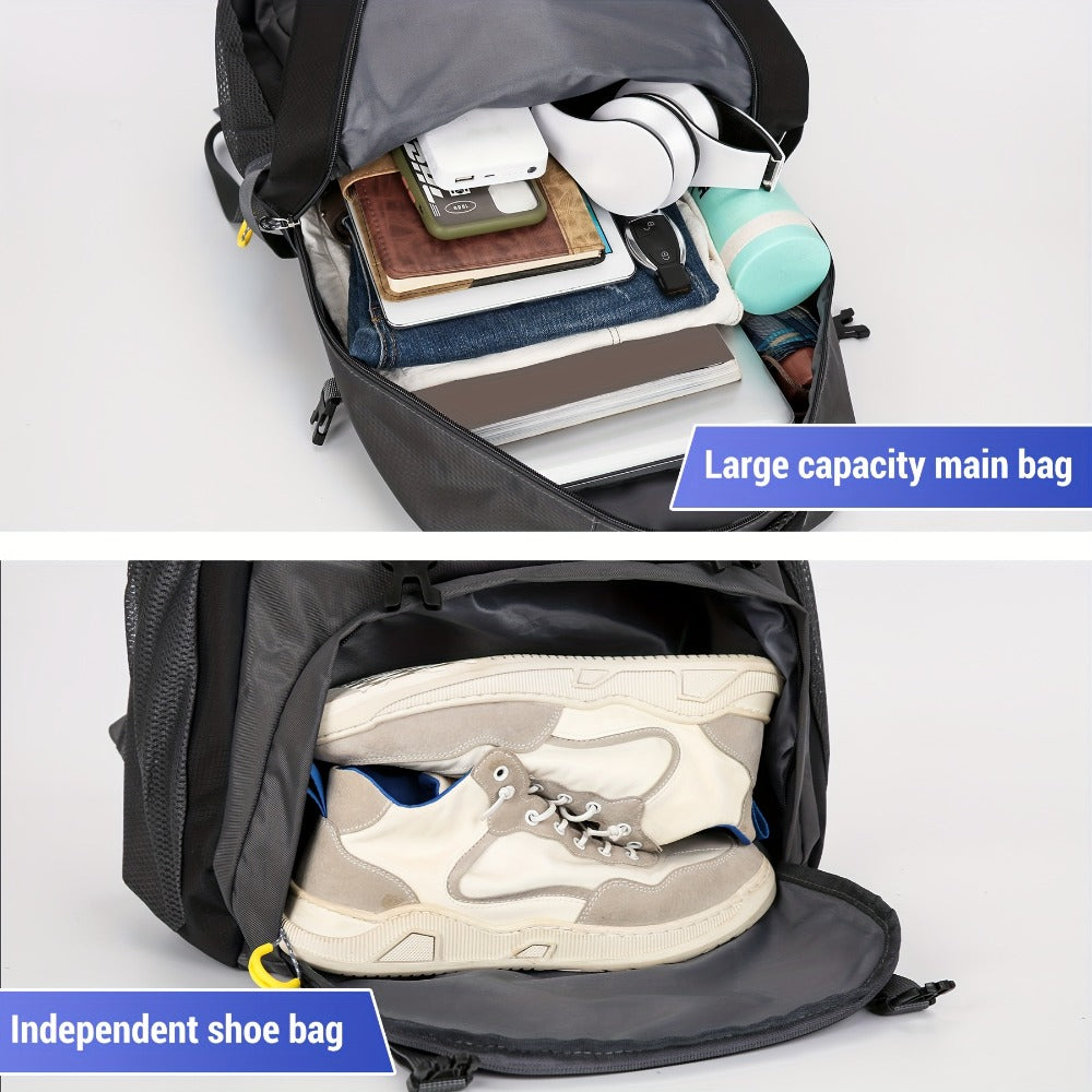 Men'S Large Capacity Outdoor Backpack, Sports Hiking Bag