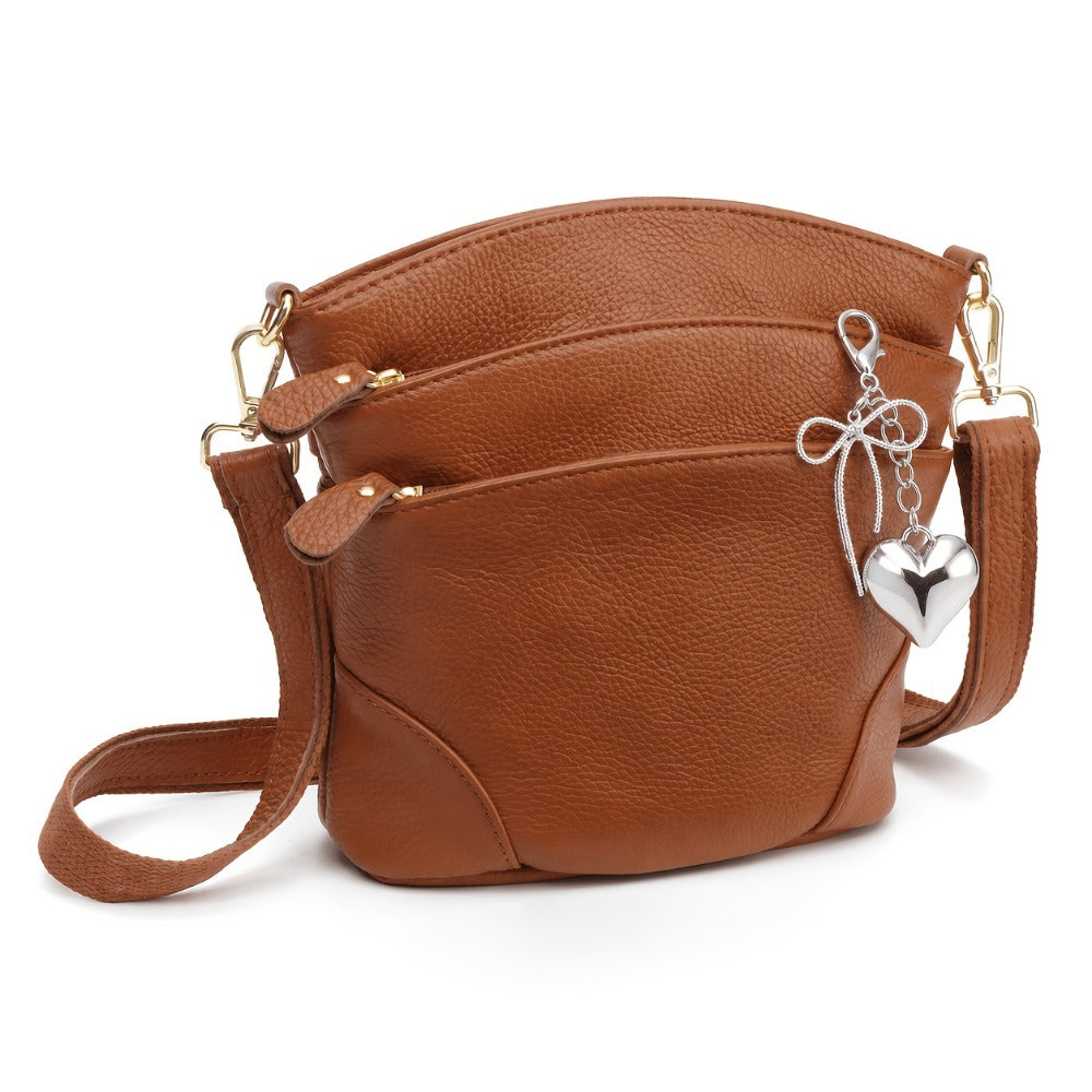 Travel Organizer Bag – Genuine Leather, Adjustable Strap, for Travel & Work | Bag Vero – detail view 24