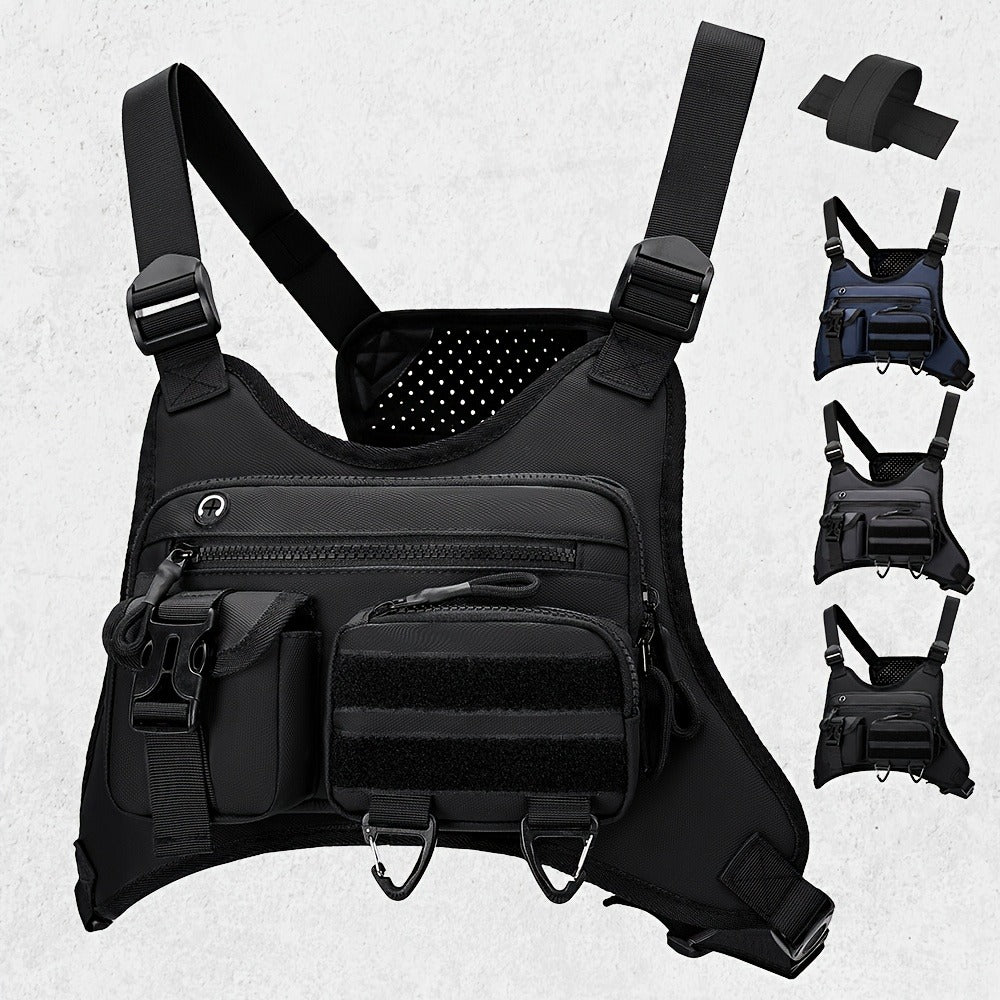 Sling Bag – for Travel & Work, Tactical Sports Chest Hollowed Out | Bag Vero – detail view 16