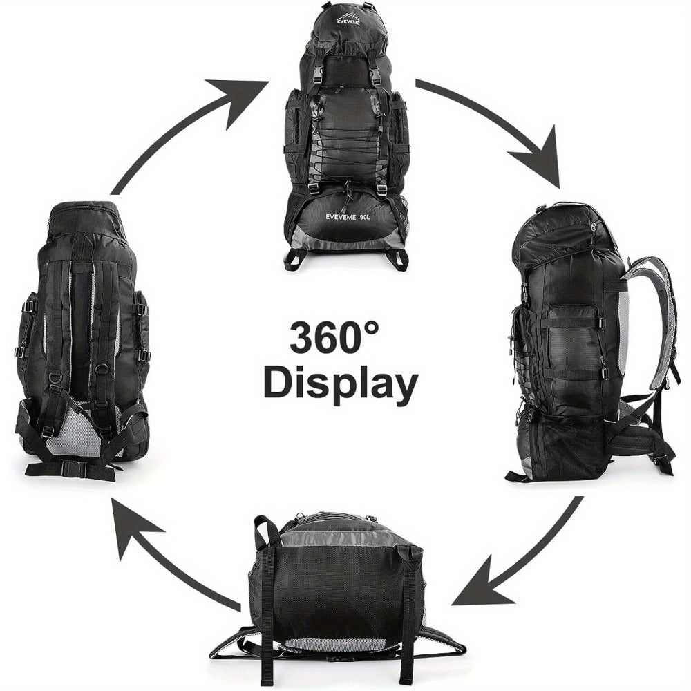 Backpack for Women – 90L, Large Capacity, for Travel | Bag Vero – detail view 10