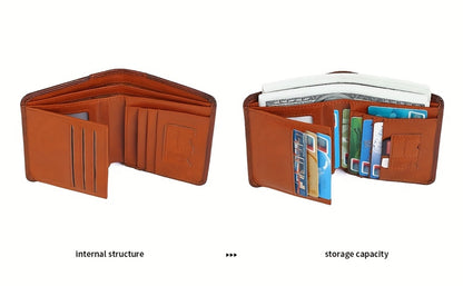 Men's Wallet – RFID Blocking, Short Trifold Money Clip Rfid | Bag Vero – detail view 18