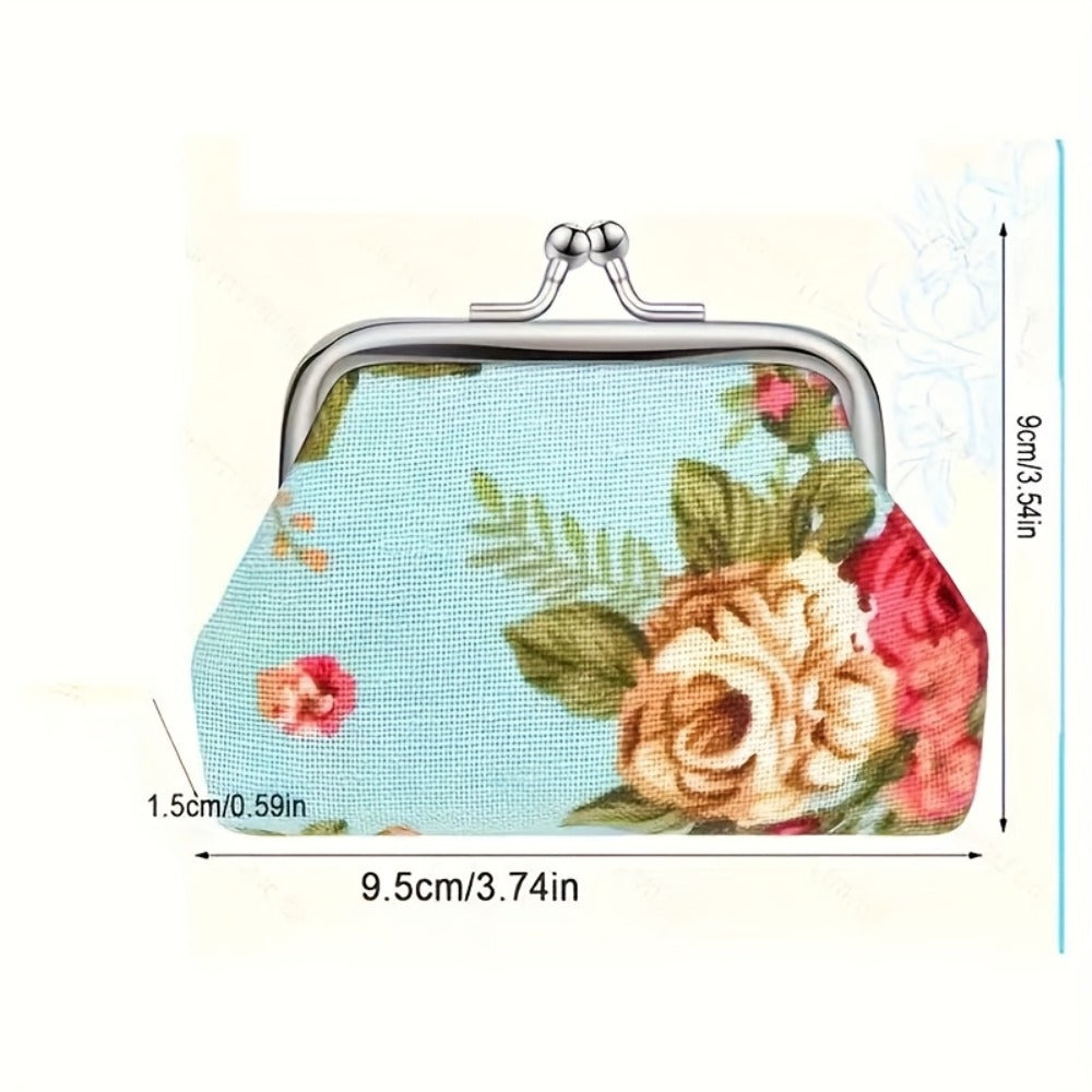Women's Wallet – Mini, Flower Coin Set Of Small | Bag Vero – detail view 6