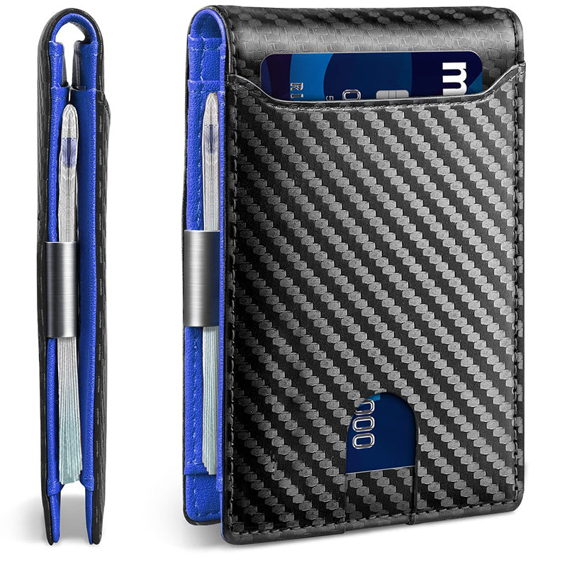 Men's Ultra-Slim Wallet - Genuine Leather Wallet - Anti-Theft Money Bag Bi-fold Wallet - Ultra-Slim Credit Card Holder A perfect gift for birthdays, anniversaries, Father's Day, Christmas, or any other occasion. 4.4 x 3.2 x 0.47 inches (Note that X1-10 ar