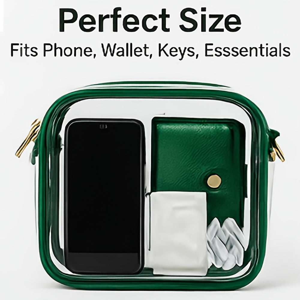 Crossbody Bag for Women – 5 Colors, PVC, Clear, Transparent | Bag Vero – detail view 17