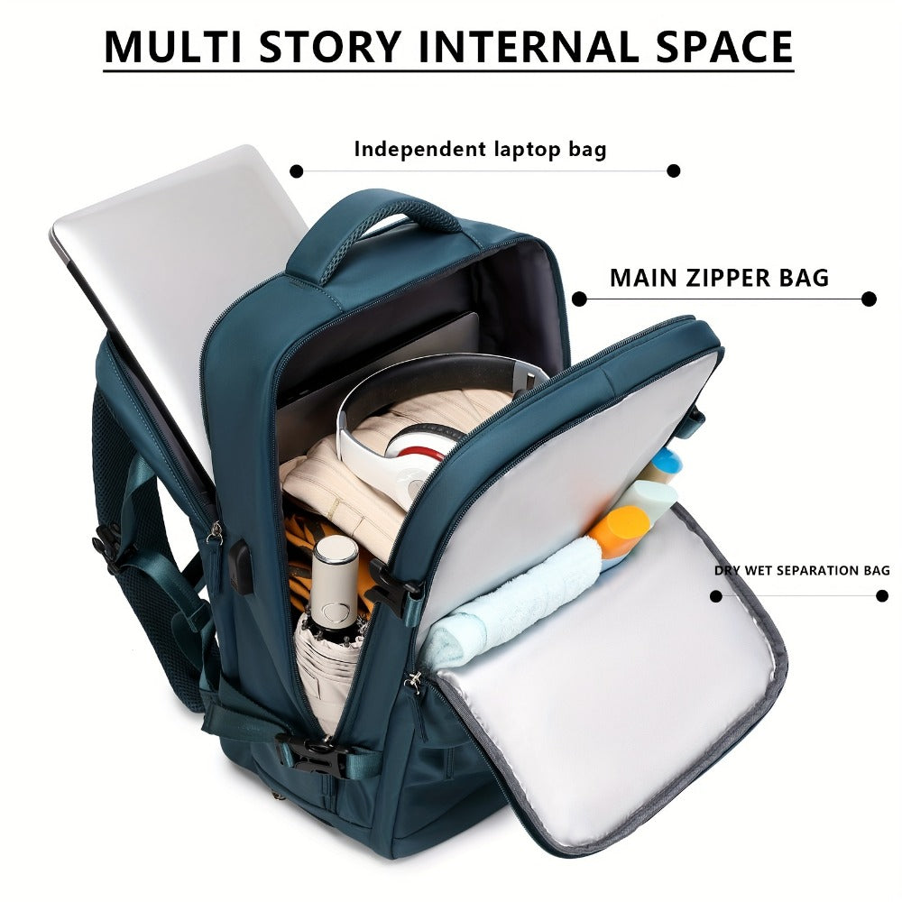 Laptop Backpack – for Travel, Carry On Airline Approved Laptop | Bag Vero – detail view 5