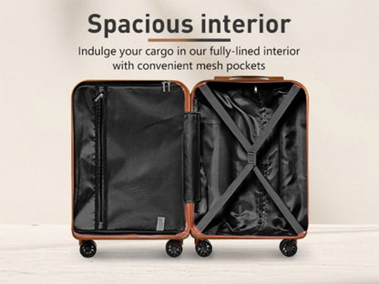 Luggage with Spinner Wheels, ABS Hardshell Suitcase, 20 Inch Carry On, 24 Inch Medium & 28 Inch Checked Suitcase Or 3pcs Luggage Set (20/24/28)