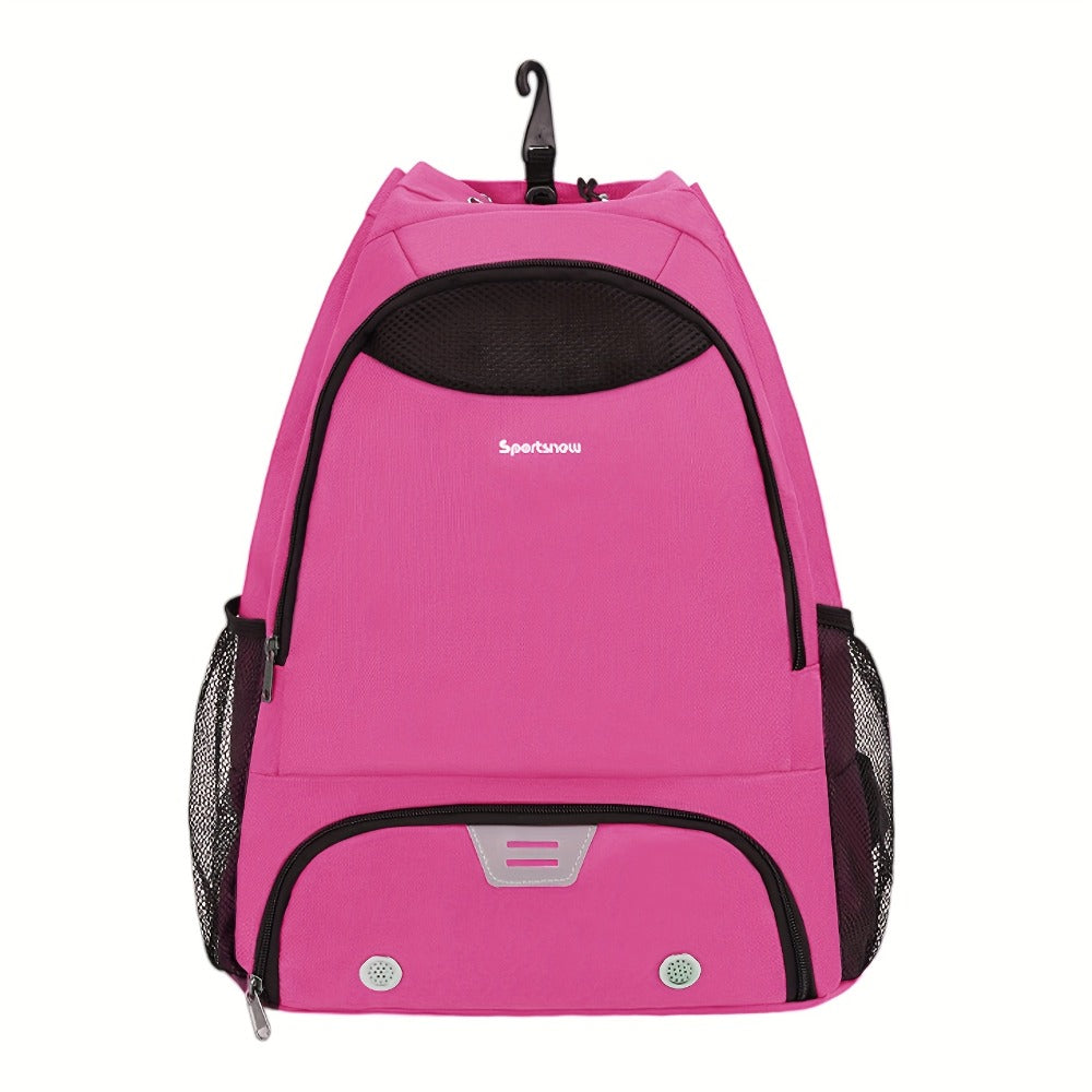 Basketball Backpack Gym Bag Sports Drawstring Bag Lightweight Ventilated Bag Swimming Backpack Beach Backpack for Women Men Backpack for Soccer & Volleyball Football Includes Shoe & Ball & Laptop Compartment