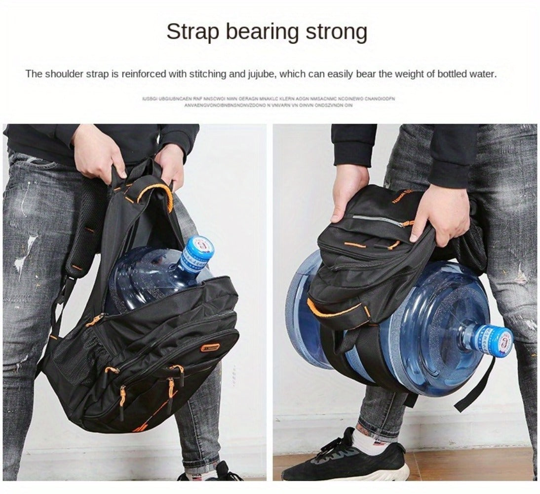 Men's Large Capacity Business Laptop Backpack, Travel and Sports Bag for Women