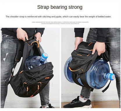 Men's Large Capacity Business Laptop Backpack, Travel and Sports Bag for Women