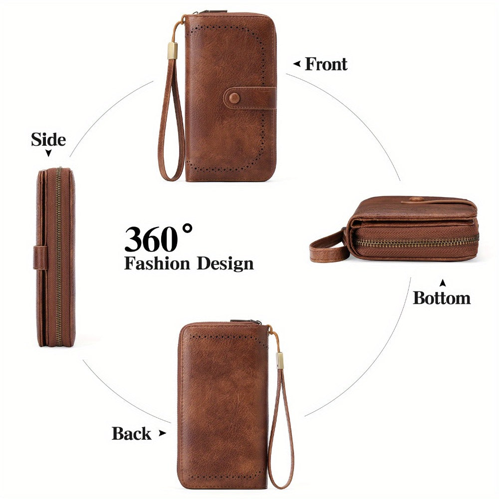 Women's Wallet – RFID Blocking, Large Capacity, Compact, for Travel | Bag Vero – detail view 7