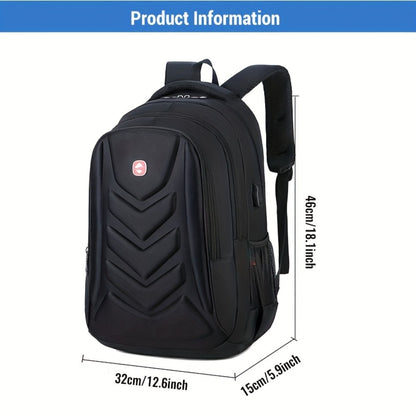High Quality Outdoor Hiking Laptop Backpack - Fits 15.6 Laptops, Secure Compartment, Spacious Durable for Commuting & Business Trips