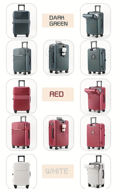All-purpose Luggage Is A Must-have for Travel. 20-inch Luggage Is Available with USB