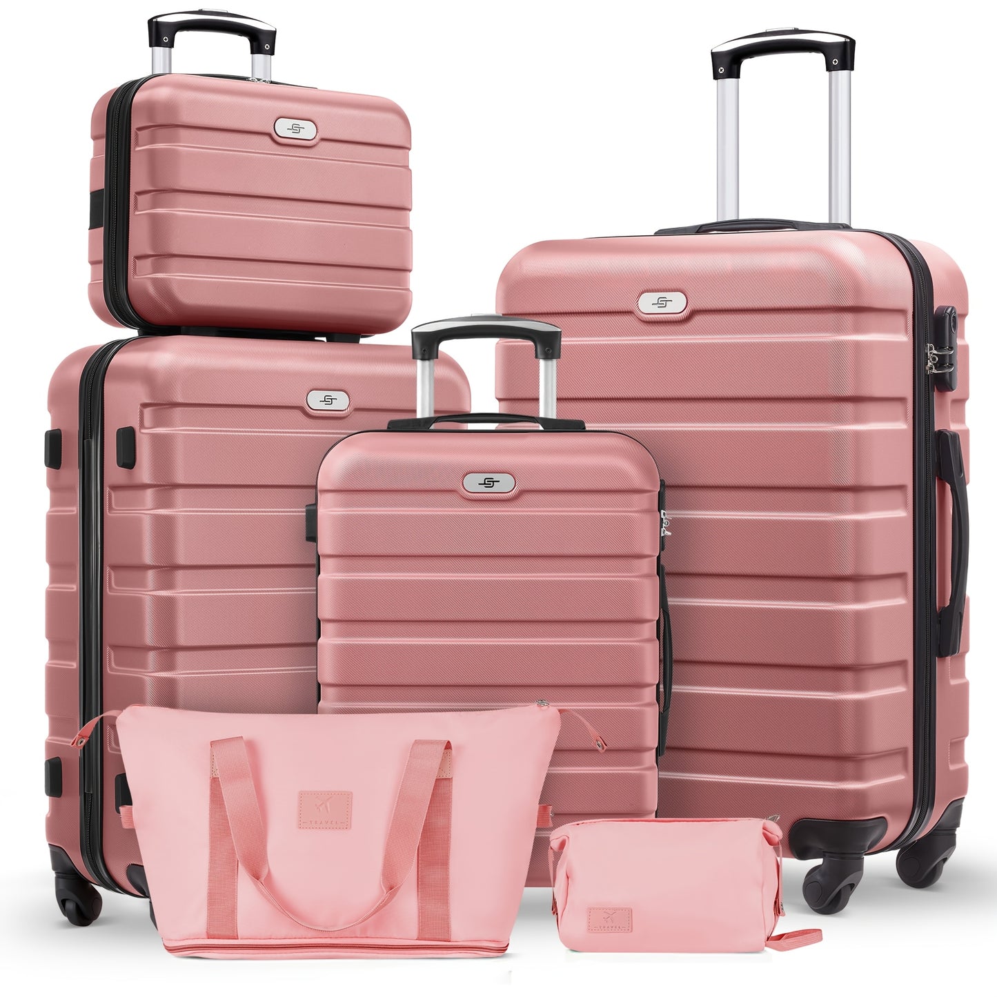 Luggage Set – Combination Lock, Spinner Wheels, for Travel | Bag Vero – detail view 48