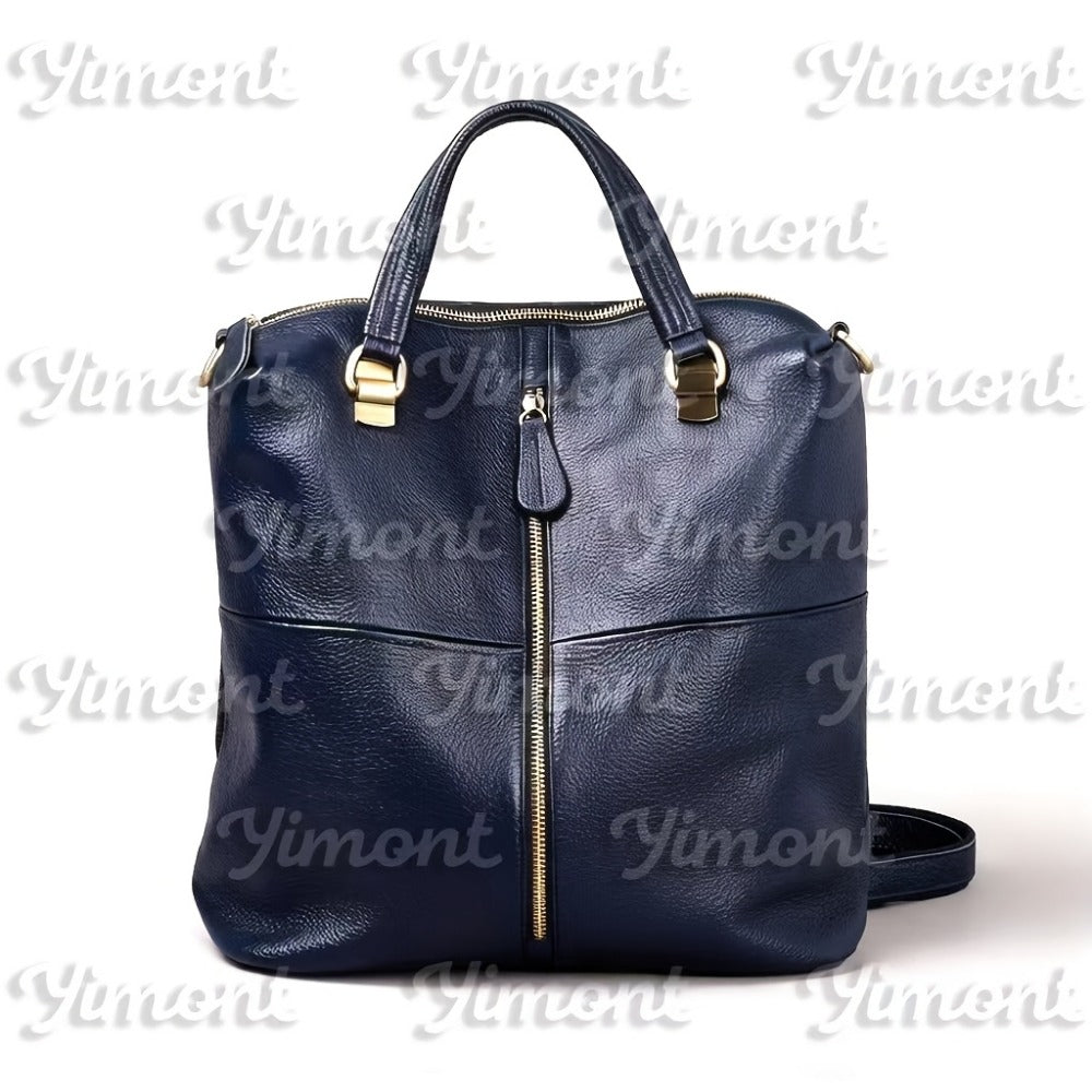 Laptop Backpack – Genuine Leather, for Travel & Work | Bag Vero – detail view 9