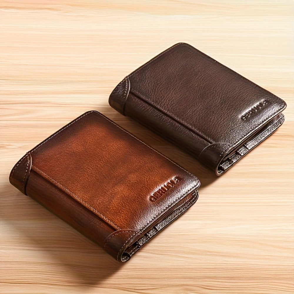 Men's Wallet – RFID Blocking, Short Trifold Money Clip Rfid | Bag Vero – detail view 9