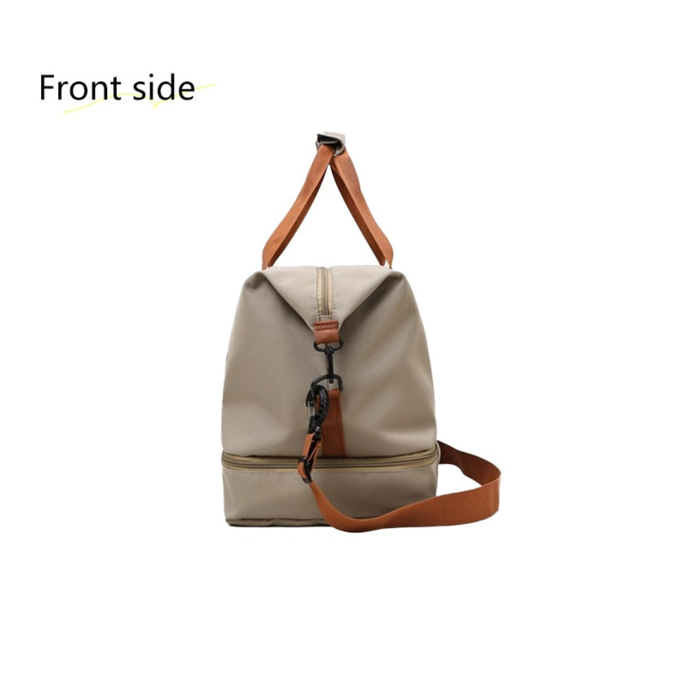 Spacious Tote Bag Designed for Travel And Fitness, Perfect for Both Short And for long Journeys. Versatile As a Casual Shoulder Or Crossbody Bag, It Makes an Excellent Gift for Friends
