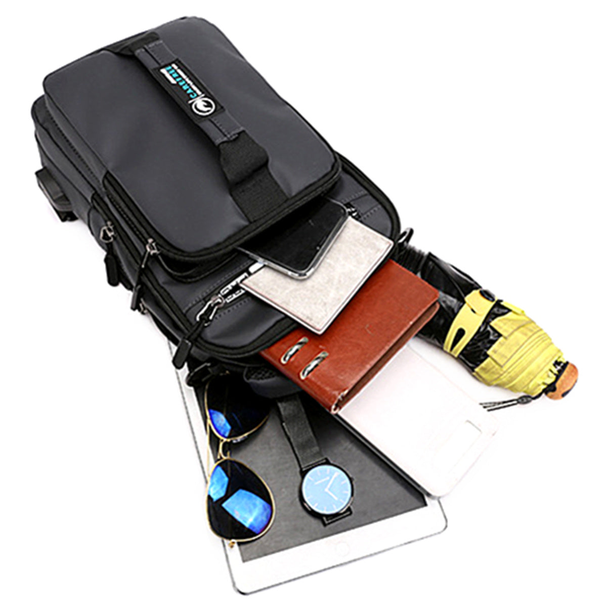 Oxford Cloth Shoulder Bag Crossbody Bag Chest Bag Suitable For Business Leisure Daily Travel