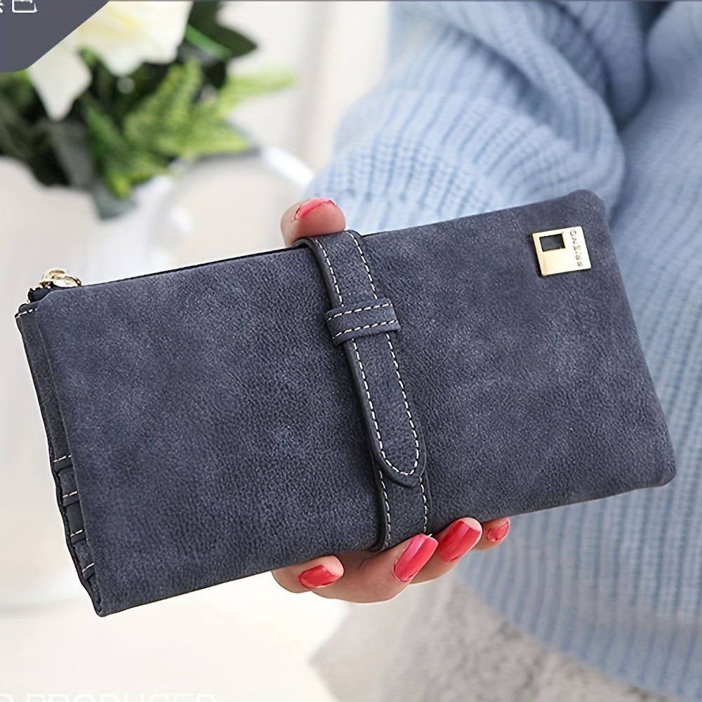 Women's Wallet – Vegan Leather, Vegan Leather Long Solid Color | Bag Vero – detail view 20