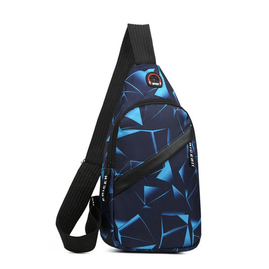Men's Casual Chest Bag - Trendy Sports Crossbody with Adjustable Strap, Multifunctional Shoulder Sling in Red
