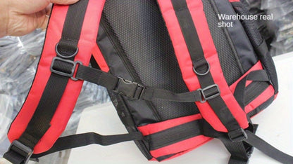 Large Capacity Oxford Cloth Hiking Backpack, Breathable and Hiking Bag, Suitable for Outdoor Sports and Long-distance Travel