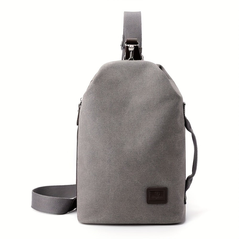 Canvas Shoulder Bag Handheld Fashion Men'S Shoulder Bag Motorcycle Bag Large Capacity Quality Men'S Bag Local Shipping 48 Hours Shipping