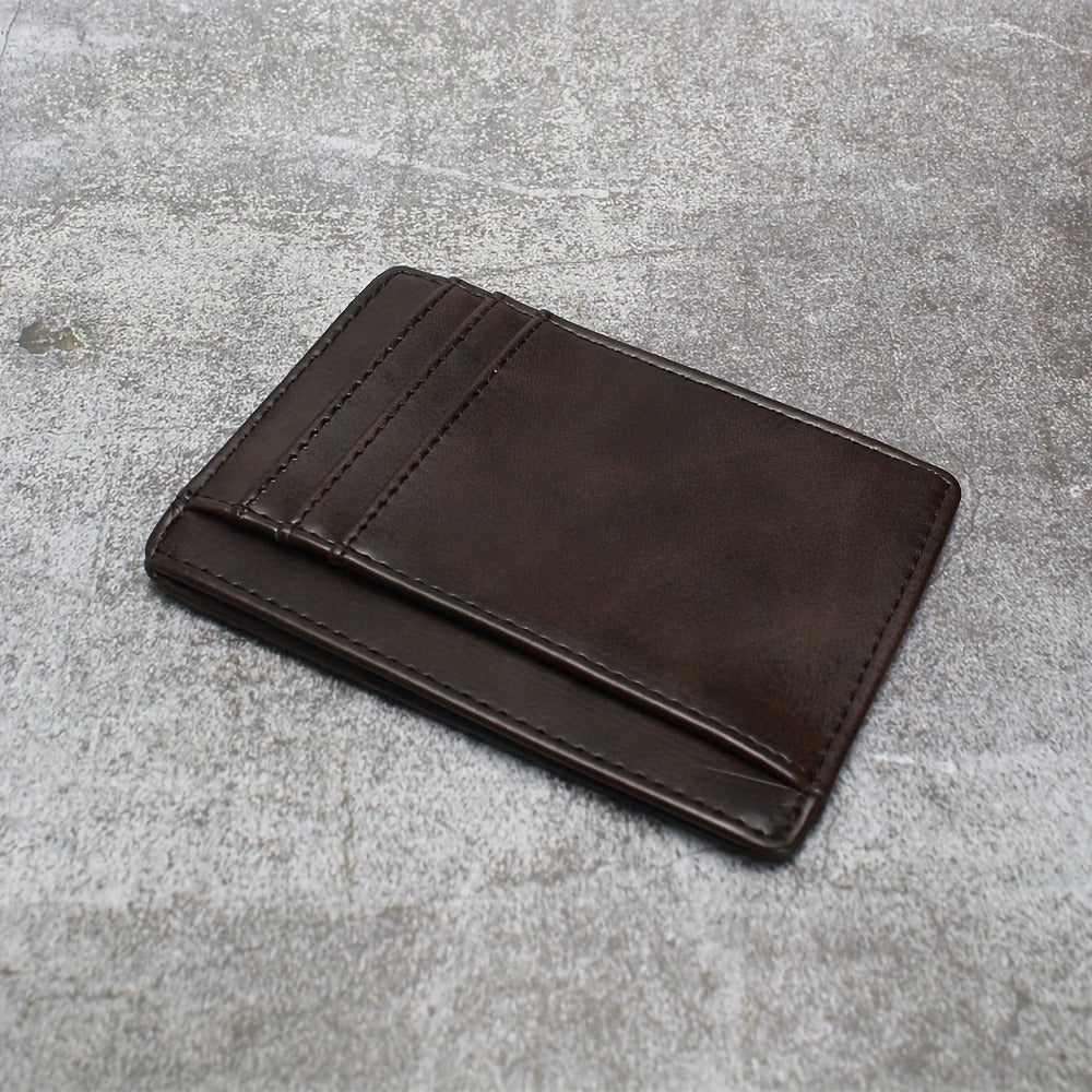 Wallet for Men Slim with 8 Slots Men's RFID Wallet Minimalist Front Pocket Money Clip Wallet