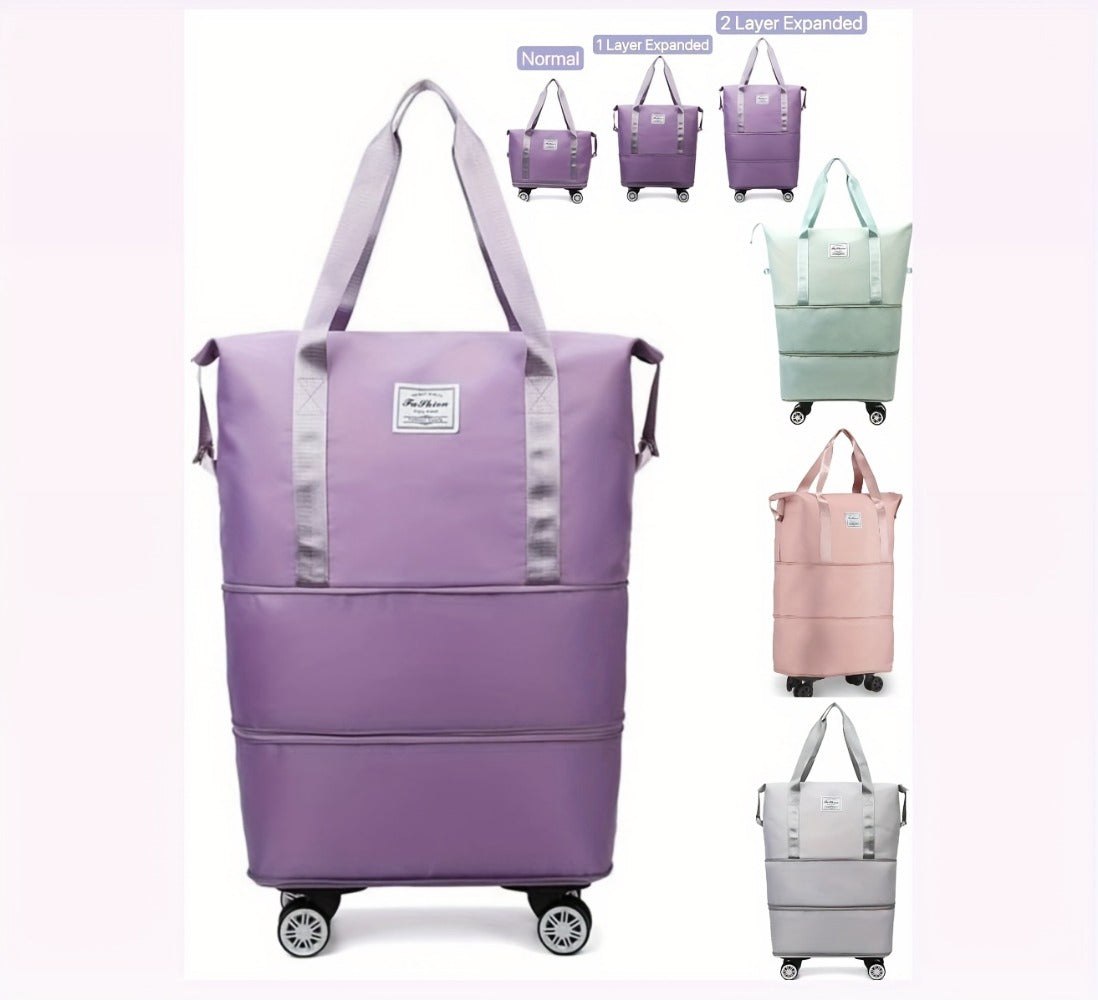 Carry On Luggage – Expandable, Rolling Duffel Detachable Wheels Expandable | Bag Vero – detail view 14