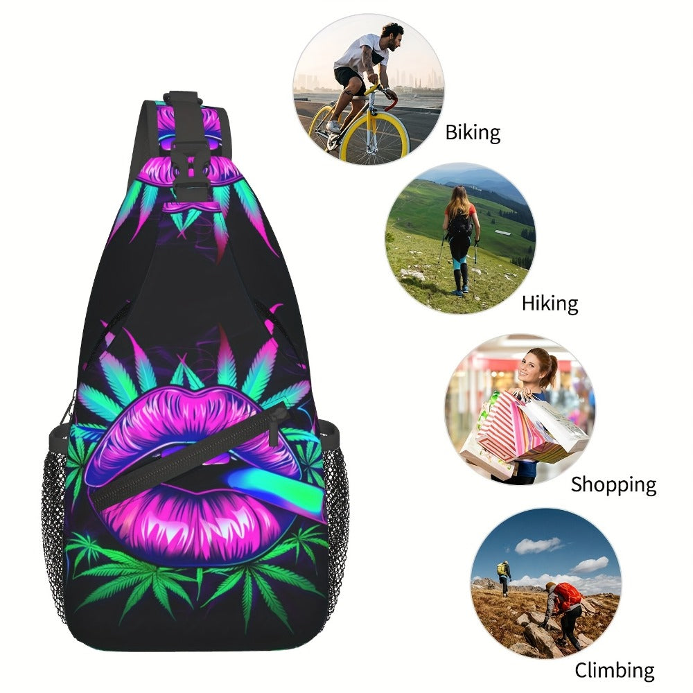 Sling Bag – Polyester, Large Capacity, for Travel & School | Bag Vero – detail view 5
