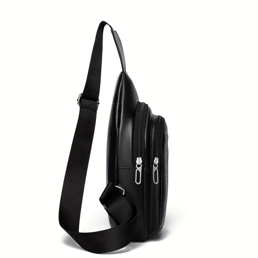 Men's Crossbody Bag – Large Capacity, for Travel & Work | Bag Vero – detail view 2