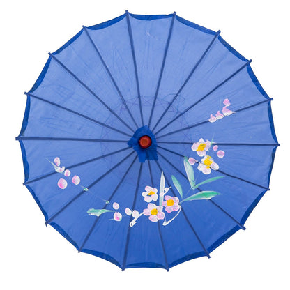 Small 22" Japanese Chinese Umbrella Parasol Ideal for Weddings, Parties, Photography, Costumes, Cosplay, and Decorative Events