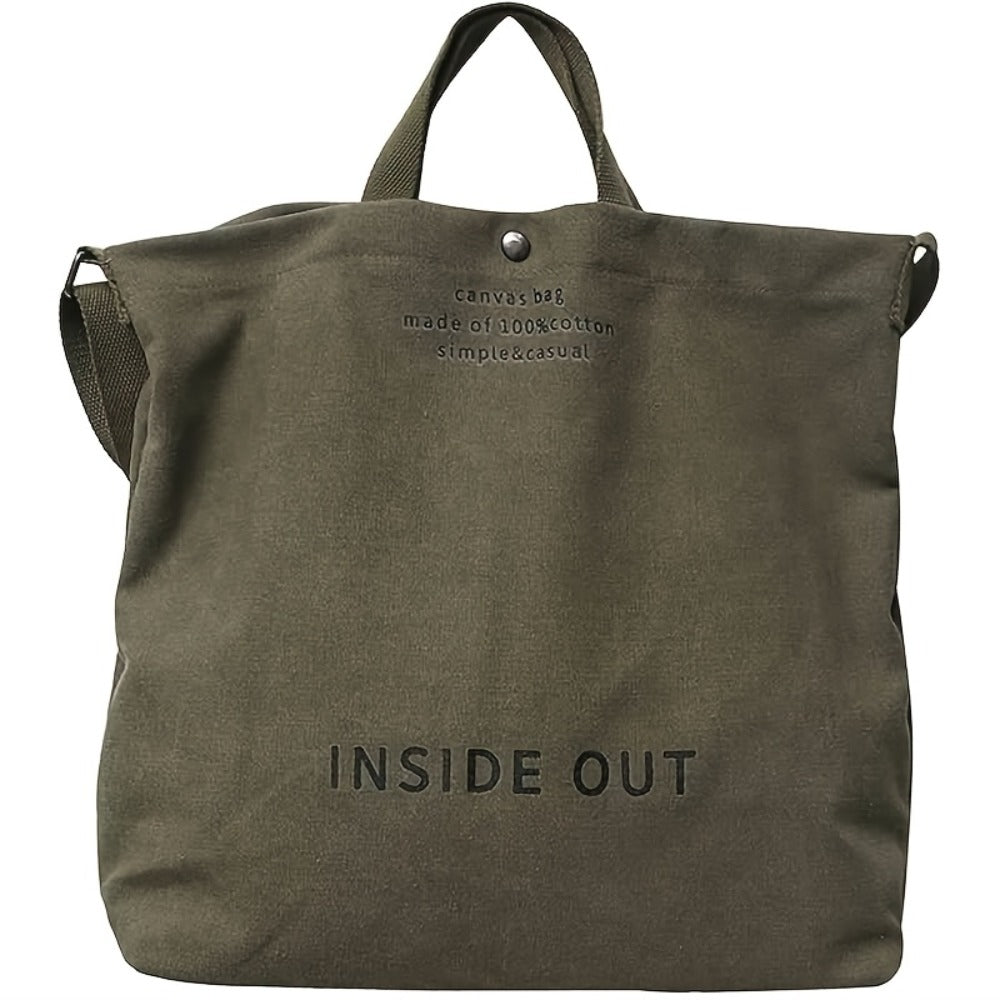Large Tote Bag For Women, Canvas Bag Women Gift, Fashion Crossbody Bag, Large Capacity Shoulder Bag