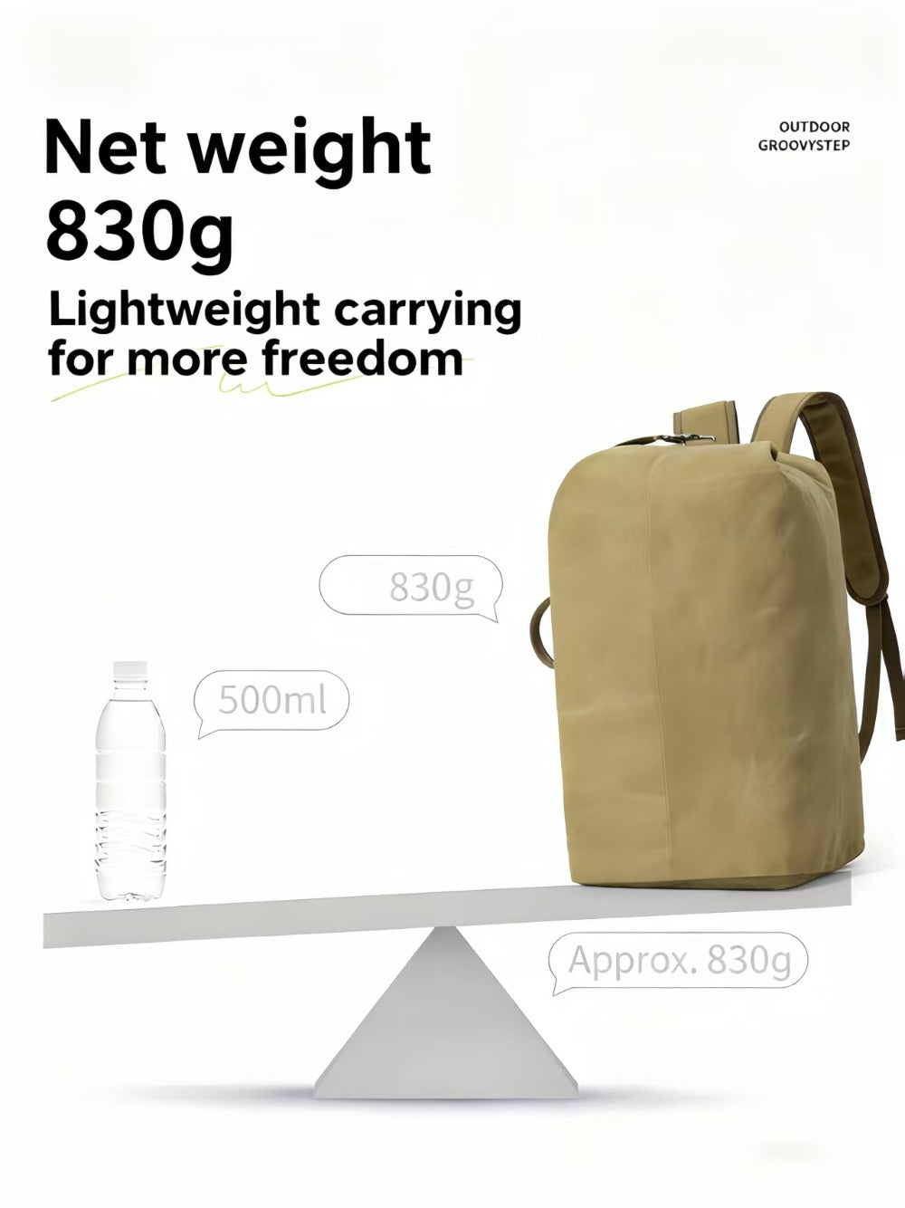 Men'S Large-Capacity Backpack: Adjustable Shoulder Straps, Multi-Compartment Design And Side Pockets. Ideal for Outdoor Trips Or Daily Use. Large-Capacity Canvas Backpack, Outdoor Hiking Bag, Travel Duffel, Men'S Sports Bag. Bonus Phone Pouch