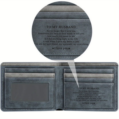 Timeless And Elegant Men'S Wallet with Outstanding Storage - an Excellent Present for a Spouse, Dad, Or Son